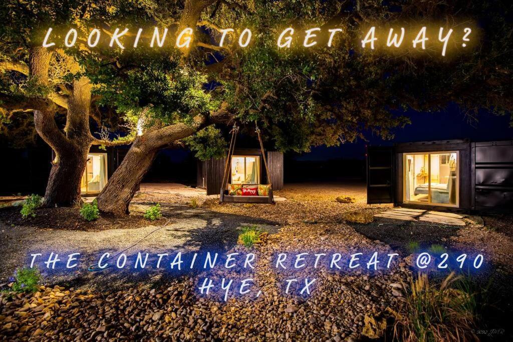 The Container Retreat @ 290 Wine Trail #10 Welcome Friends! Hye Exterior foto
